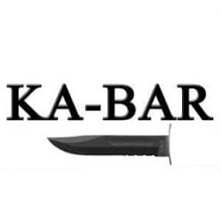 USMC Military KA-Bar Damascus Hunting Knife Leather Stacks