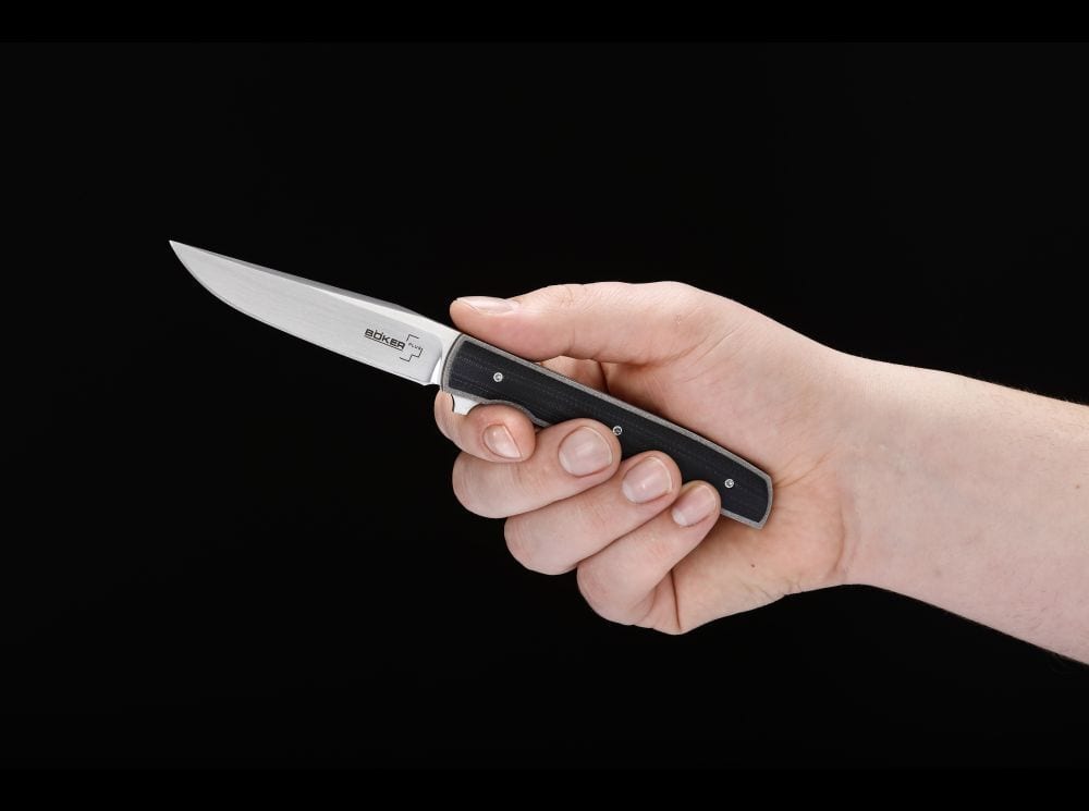 Boker Plus Urban Survival 1.57 inch Folding Knife - Black