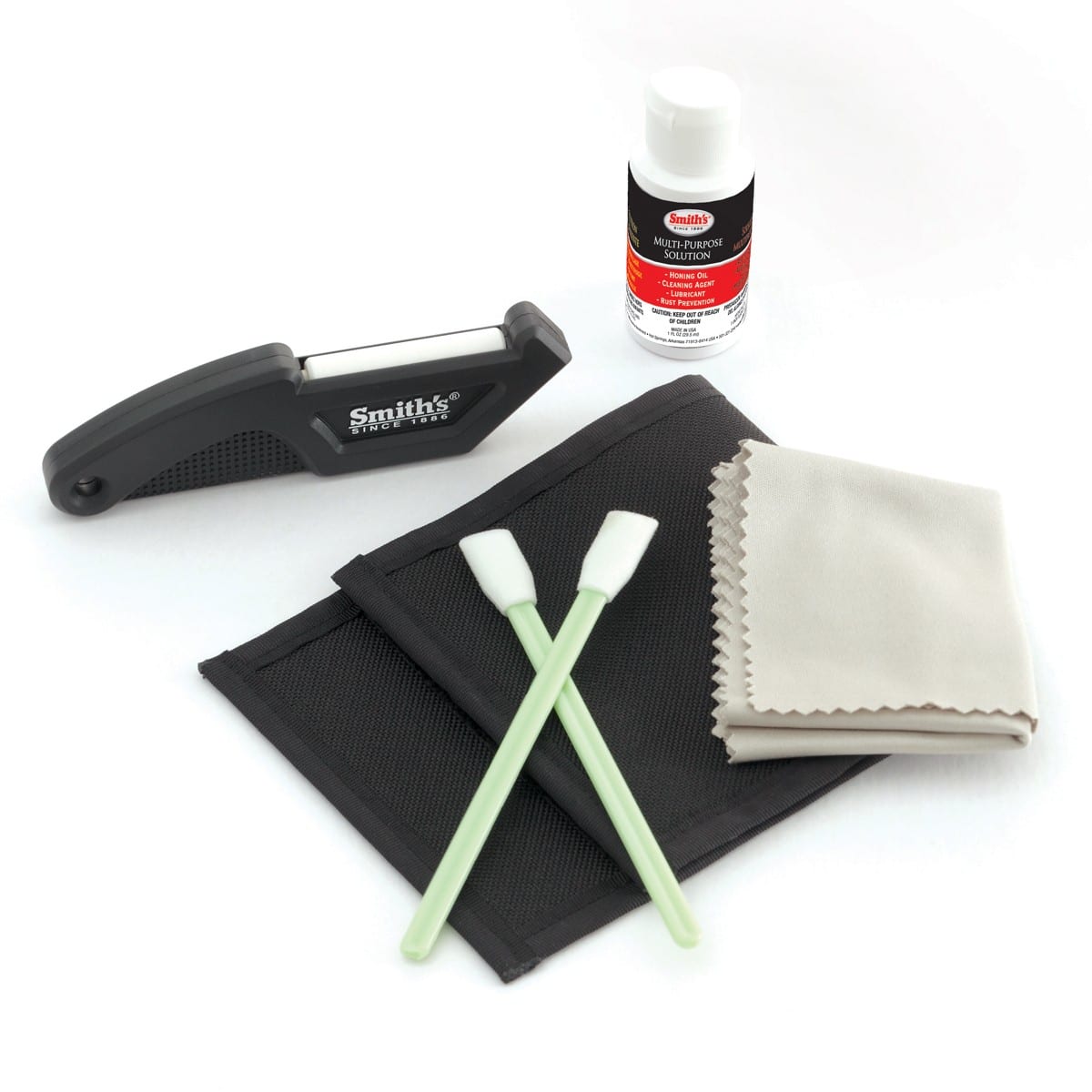 Smiths Sharpeners Knife Care Kit Oil Lube Cloth